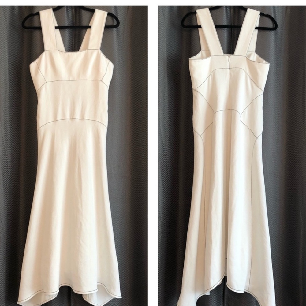 Proenza Schouler White Midi Dress